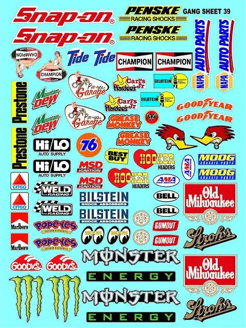 46020 diecast decals types