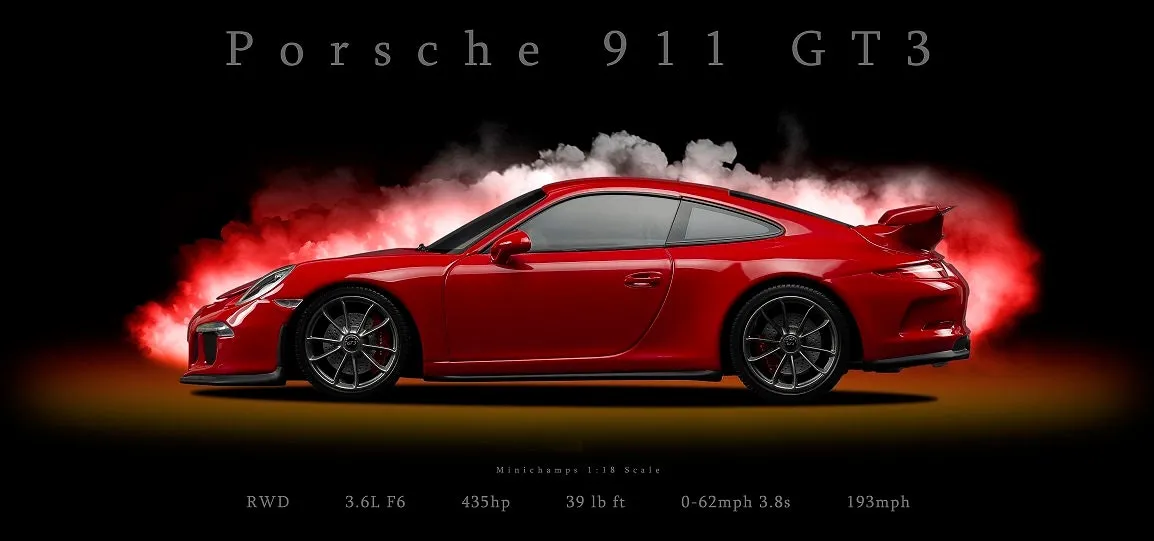 46024 porsche gt3 diecast model 1