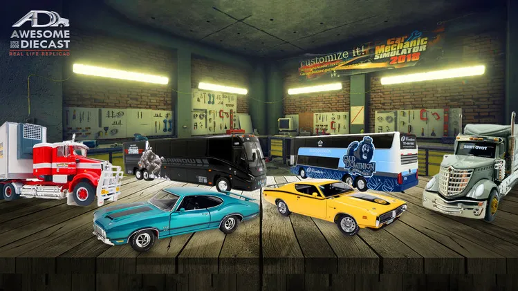 46078 diecast models packaging