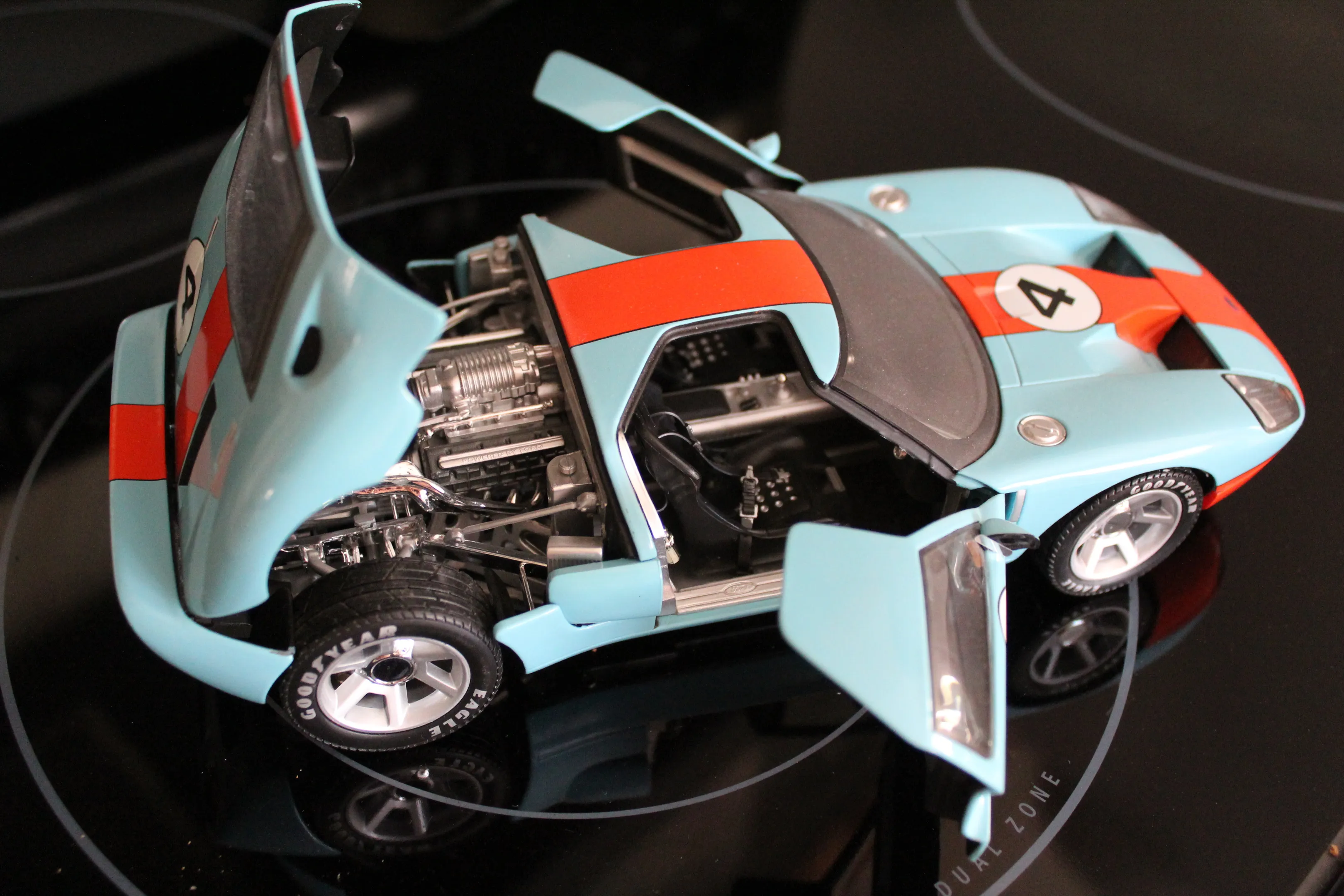 46134 diecast car display