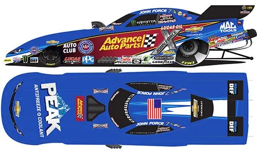 46136 john force diecast legend