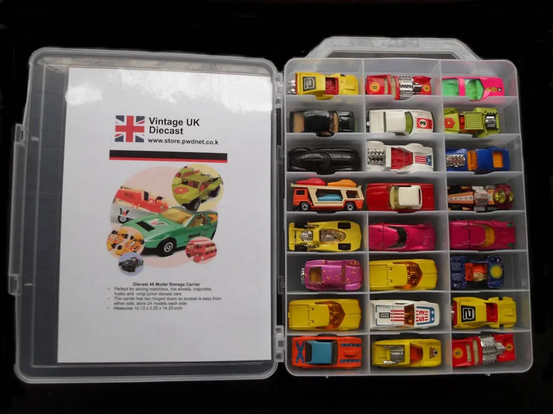 46139 diecast car storage shelves