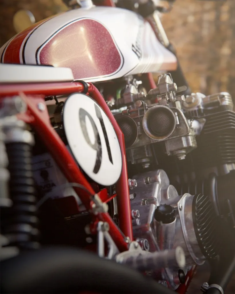 46169 cafe racer diecast model 2