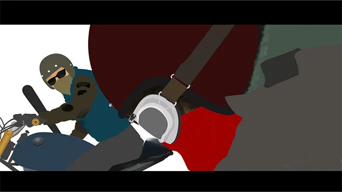 46169 cafe racer diecast model 5