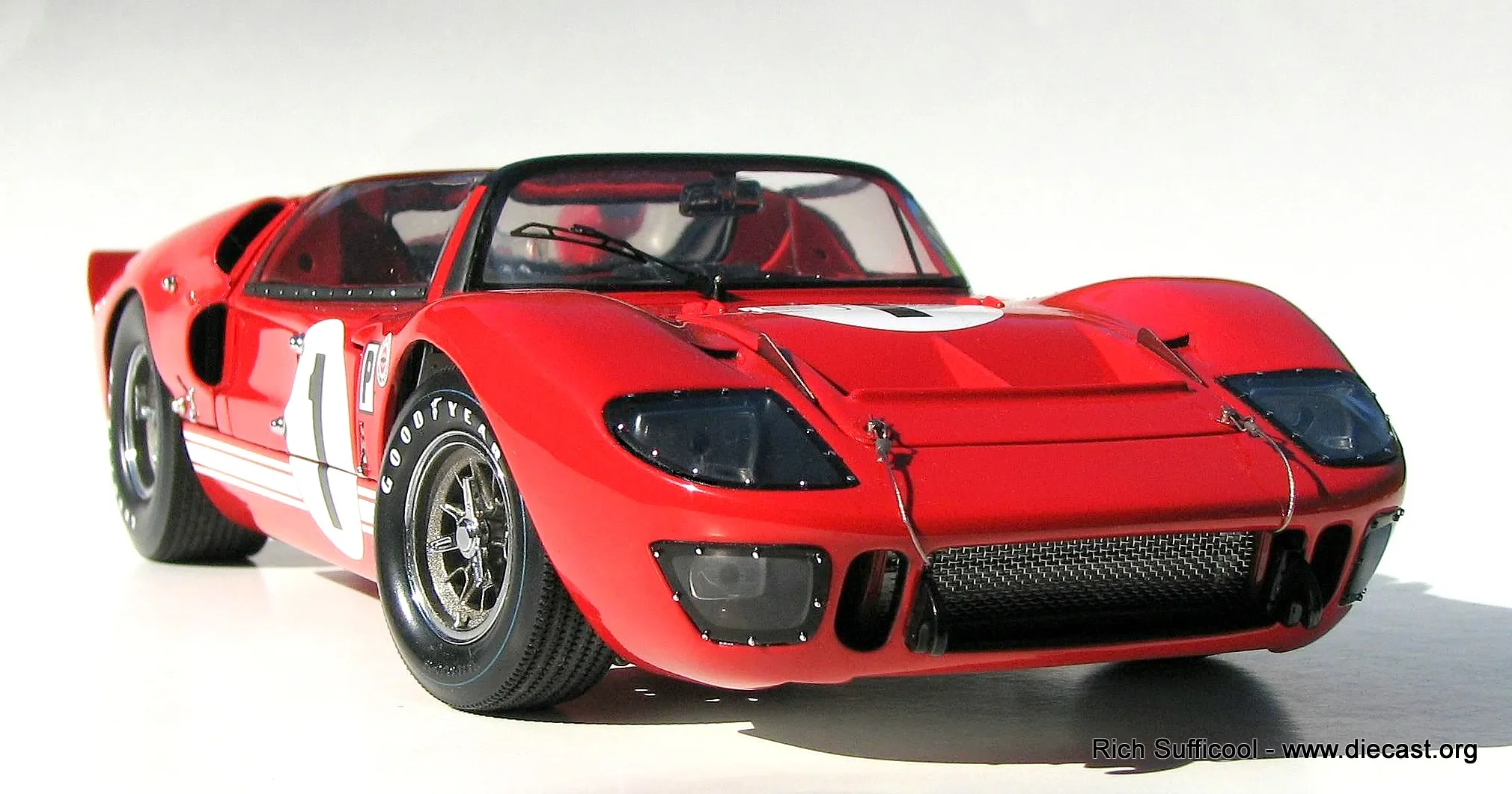 46236 ford gt40 diecast scale comparison