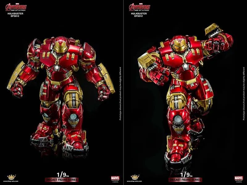 46246 iron man hulkbuster diecast articulation example