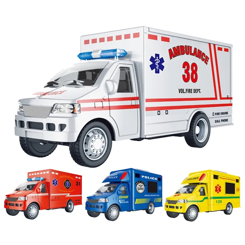 46263 custom diecast police car 2