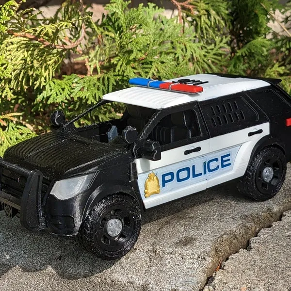 46263 custom diecast police car 3